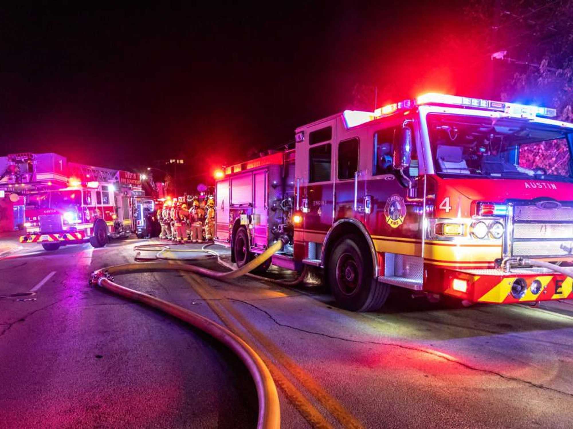Austin Fire Department truck sirens