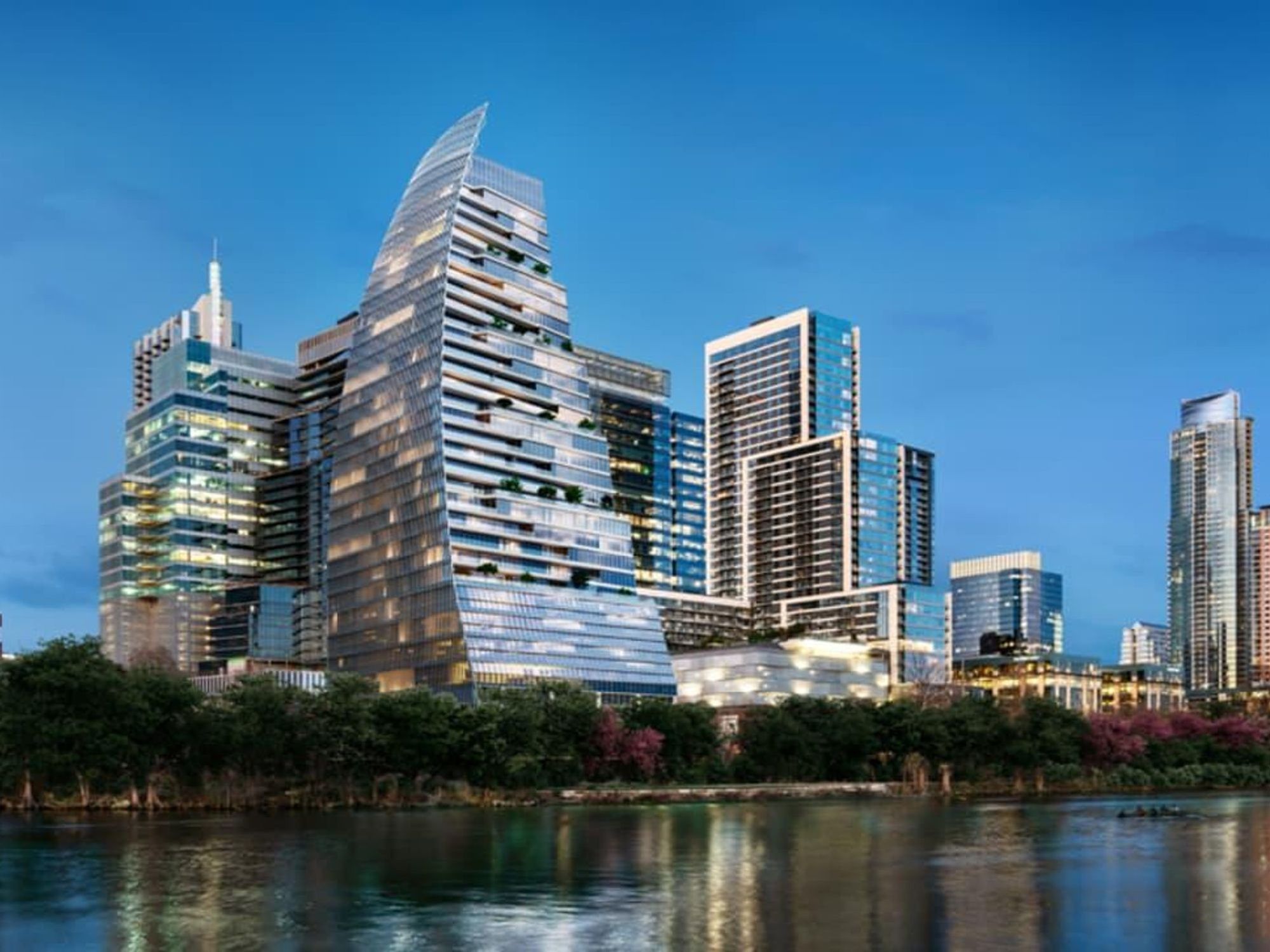 Austin Google sailboat building