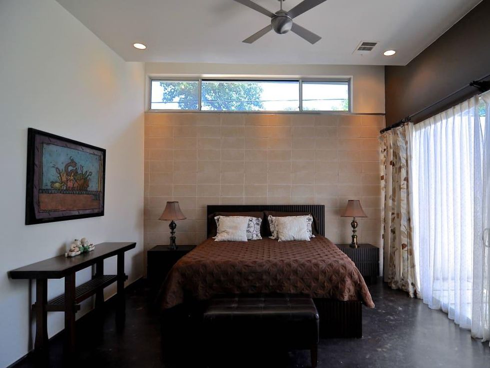 Austin home house 1011 E. 15th St. 78702 2015 master bedroom