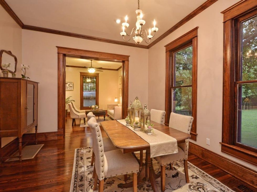 Austin home house 2416 S 2nd Street 78704 dining living room
