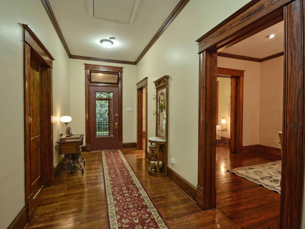Austin home house 2416 S 2nd Street 78704 foyer
