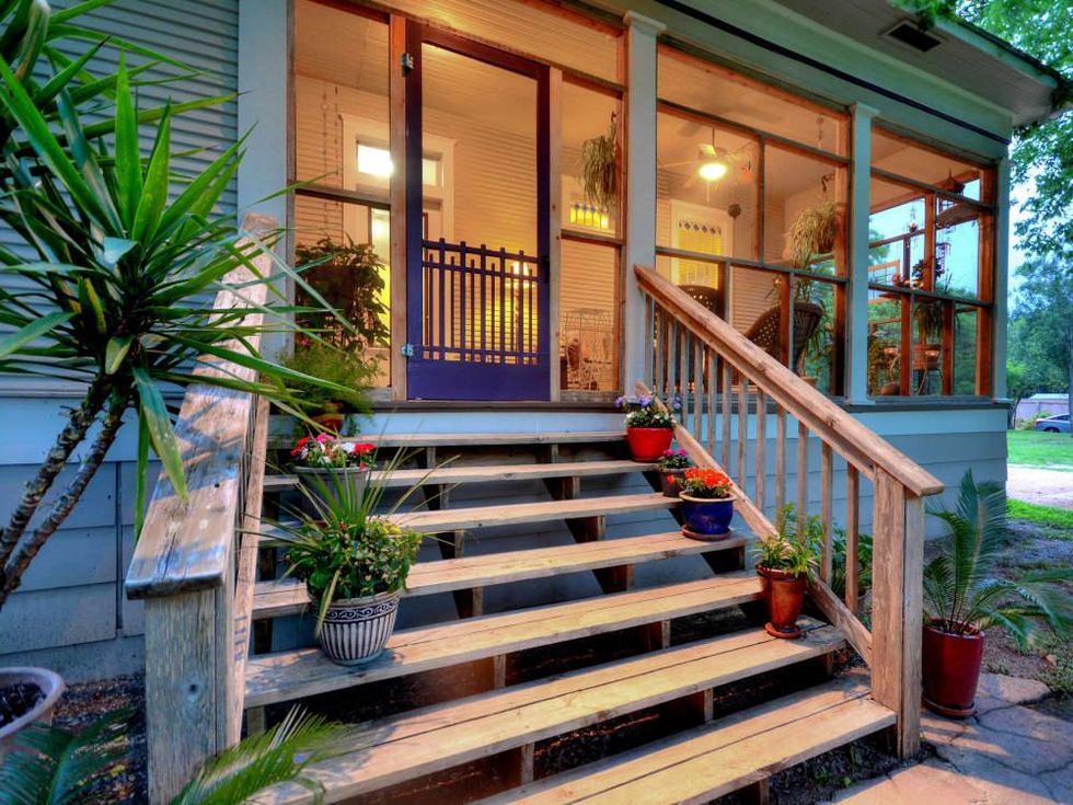 Austin home house 2416 S 2nd Street 78704 front entry