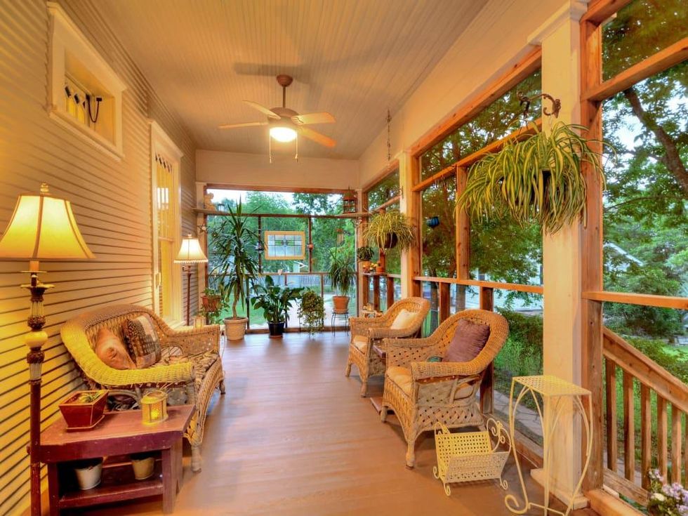 Austin home house 2416 S 2nd Street 78704 front porch