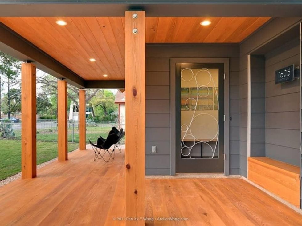 Austin home house Houzz energy effecient Bouldin Creek