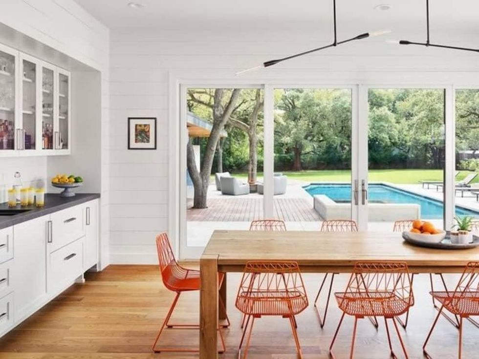 Austin house home Houzz modern farmhouse Northwest Lakemoore