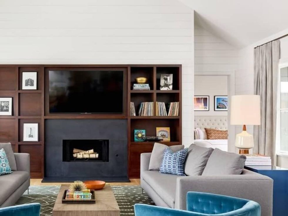 Austin house home Houzz modern farmhouse Northwest Lakemoore