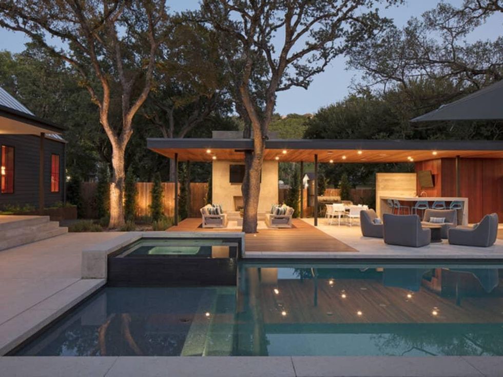 Austin house home Houzz modern farmhouse Northwest Lakemoore