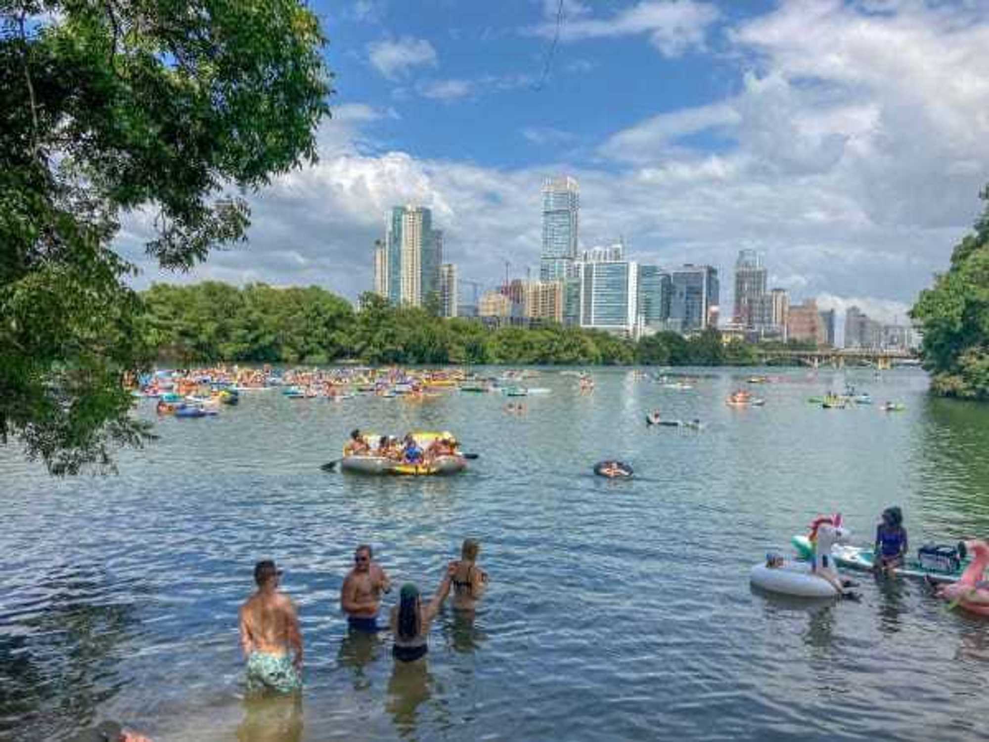 Austin in the summer
