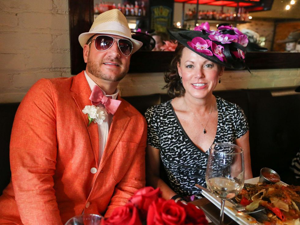 Austin Influential Group Derby Day at Ten Oak Tom Stanek Jennifer Stanek