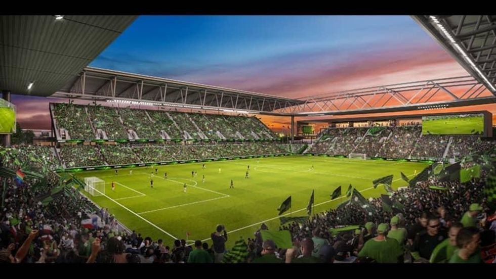 Austin MLS soccer stadium