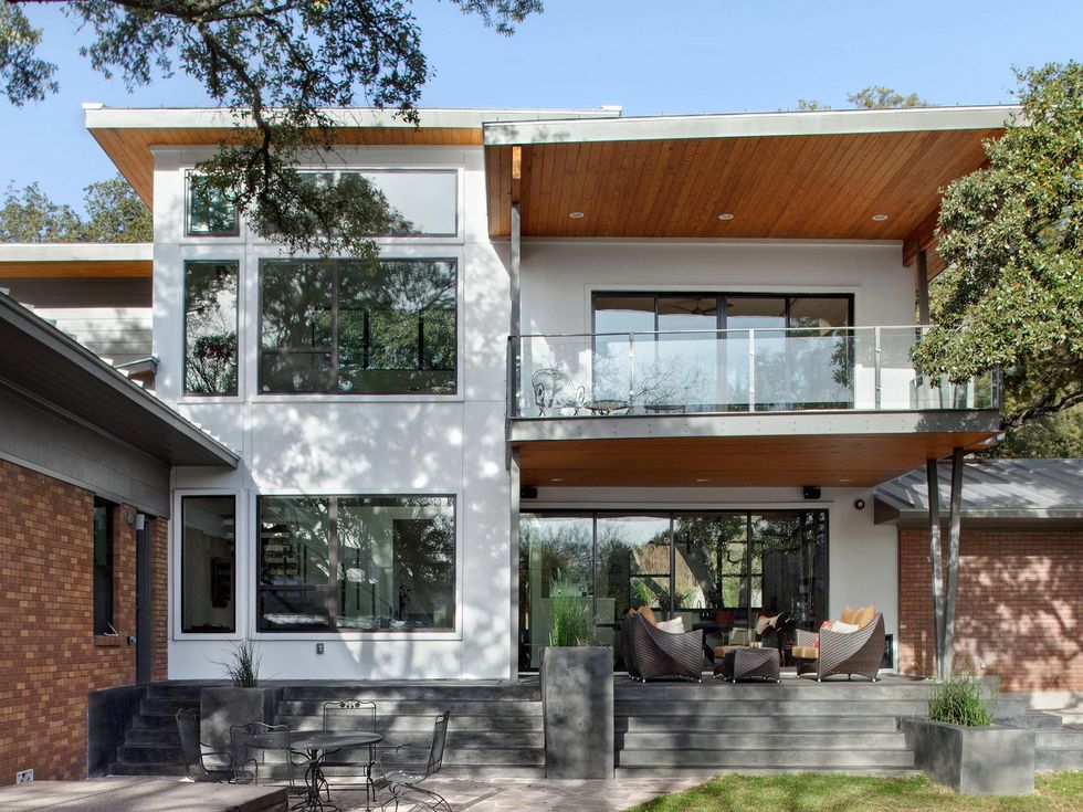 Austin Modern Home Tour 2014 2601 Pickwick Ln. back