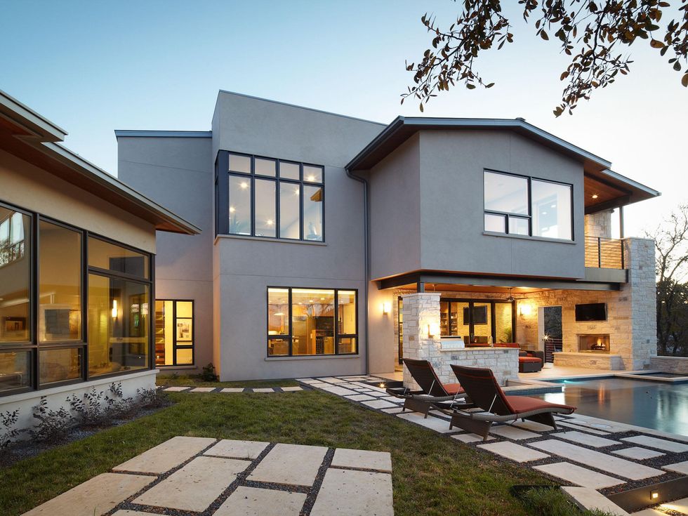 Austin Modern Home Tour 2014 314 Ridgewood Rd. back