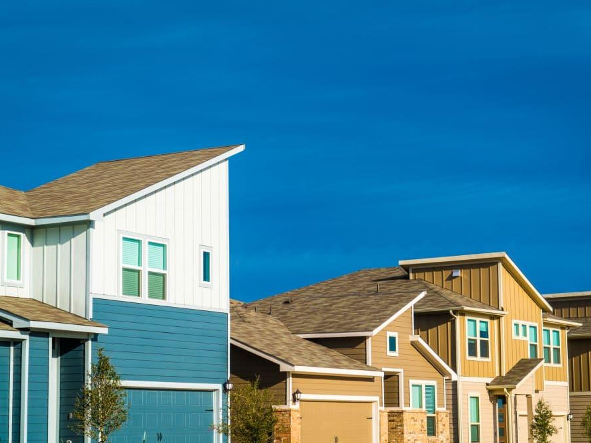 Austin modern homes in neighborhood