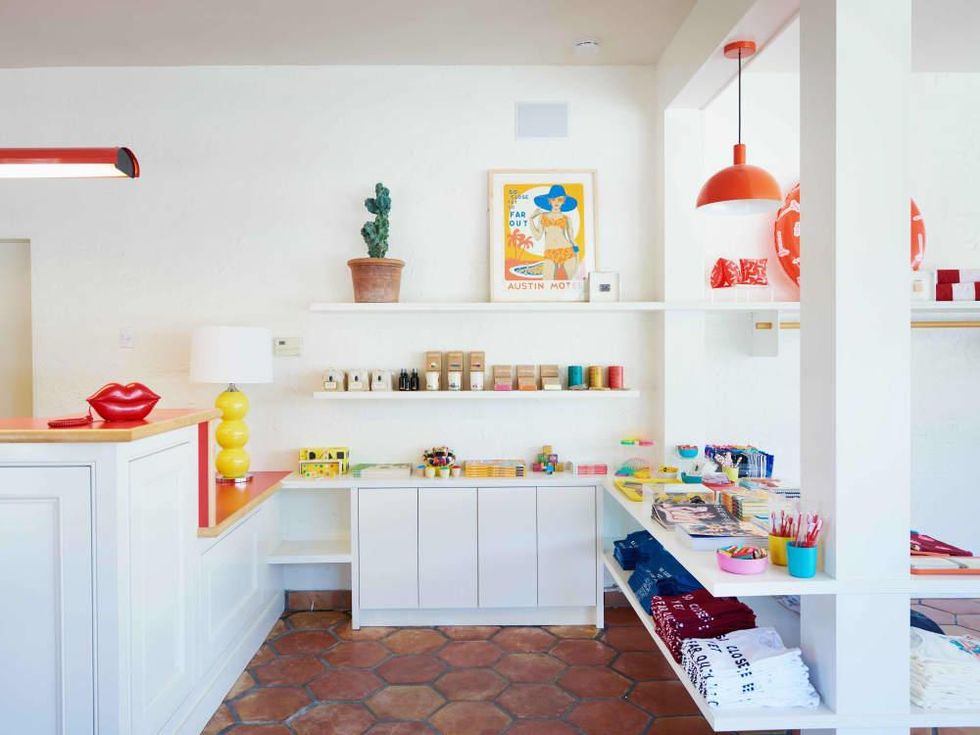 Austin Motel 2017 lobby