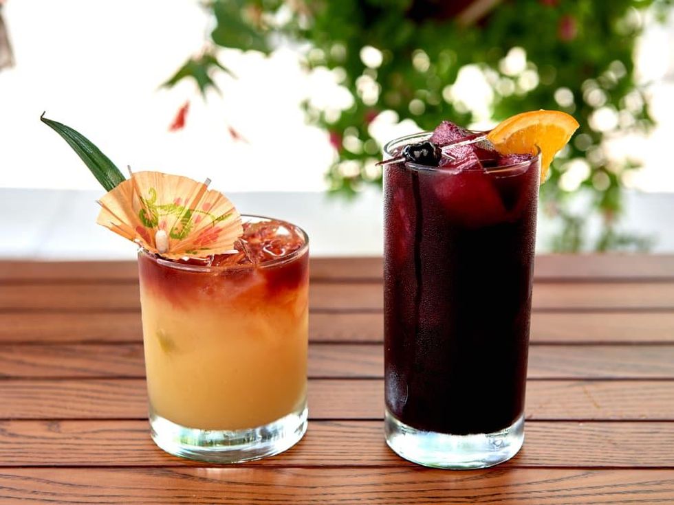 Austin Motel Fine Foods cocktails