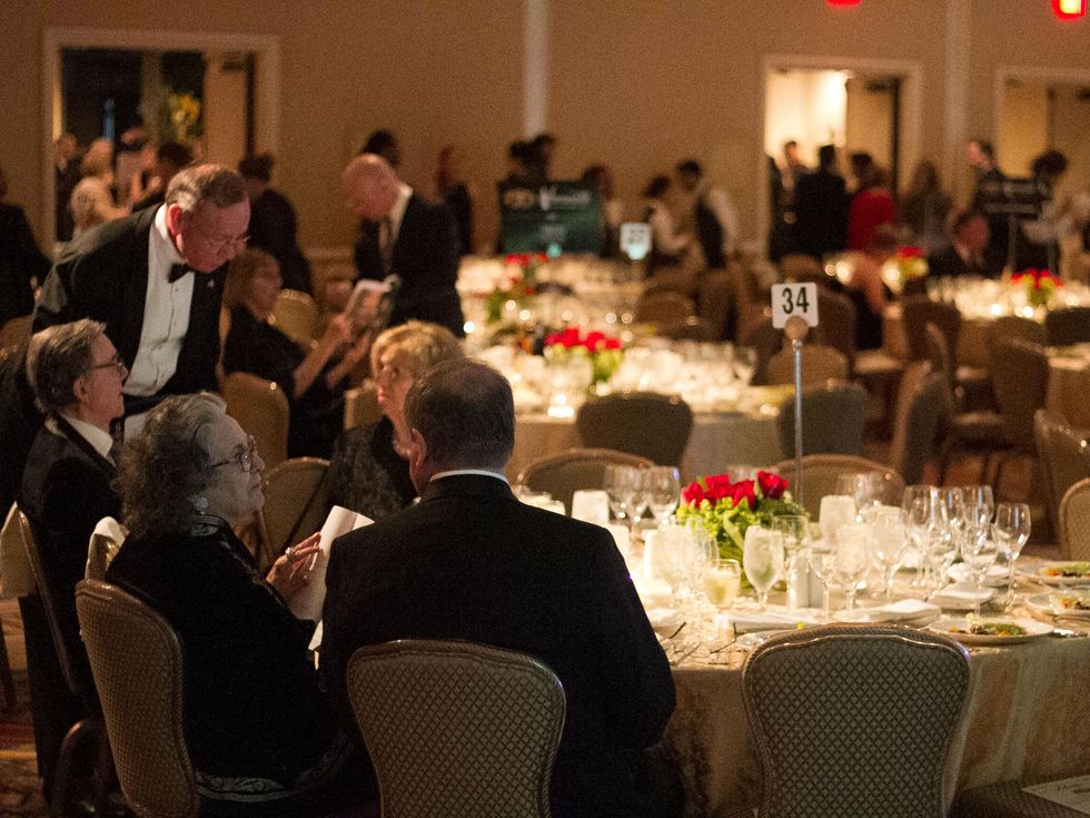 Austin Opera Serenata Wine Dinner & Auction Dinner Tables