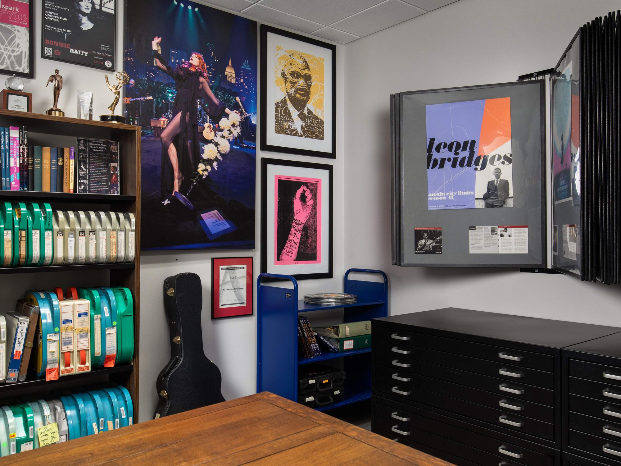 Austin PBS archive room redesign