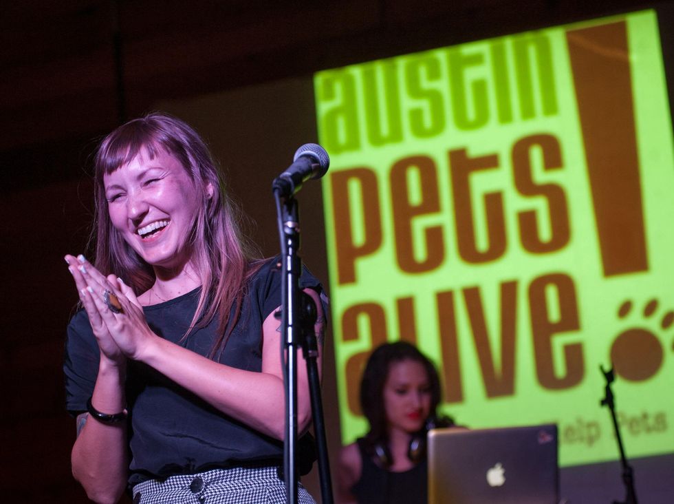 Austin Pets Alive Dating Auction at The Mohawk in Austin-9341
