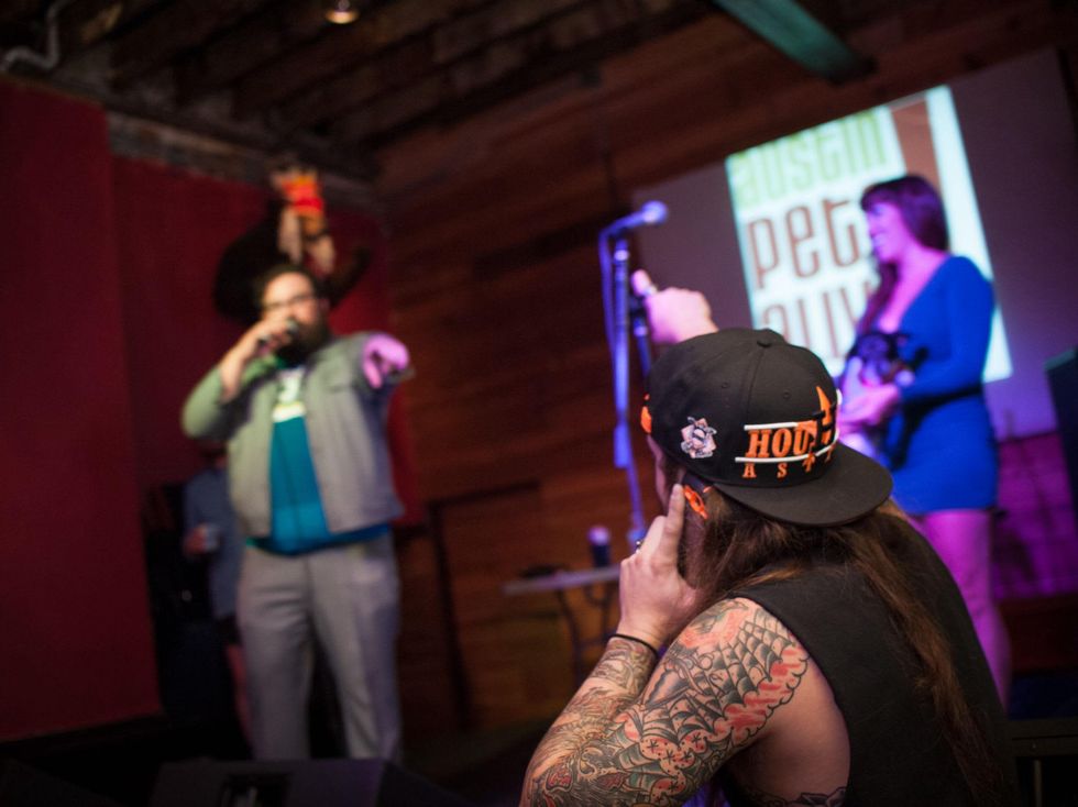 Austin Pets Alive Dating Auction at The Mohawk in Austin-9673