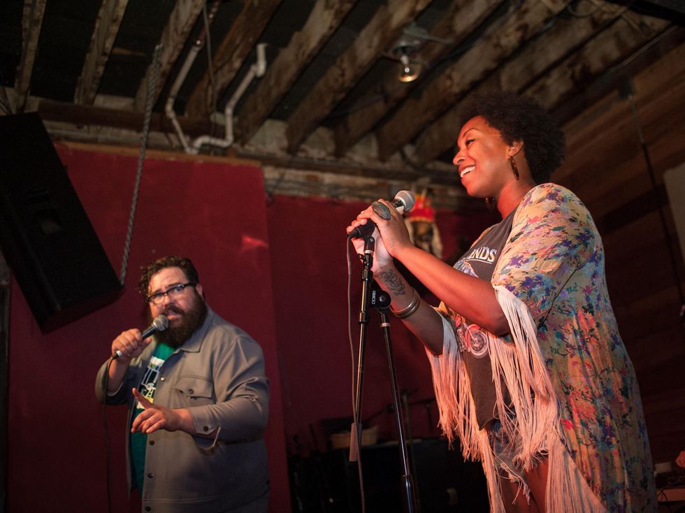 Austin Pets Alive Dating Auction at The Mohawk in Austin-9752