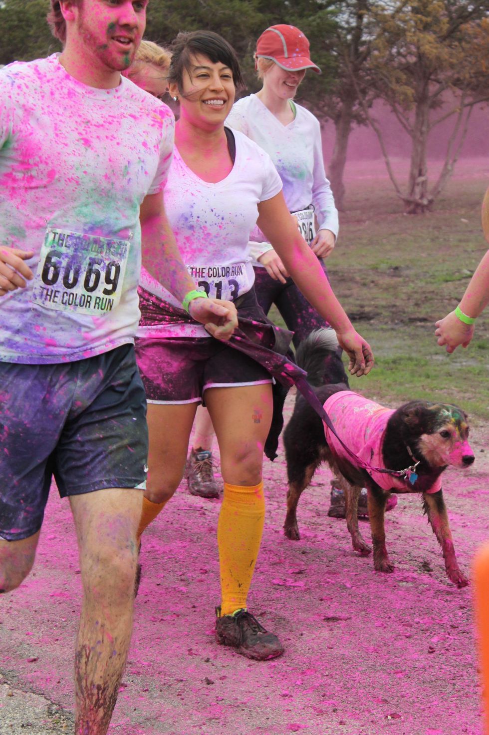 Austin Photo: Events_Color Run_Feb 2012_dog