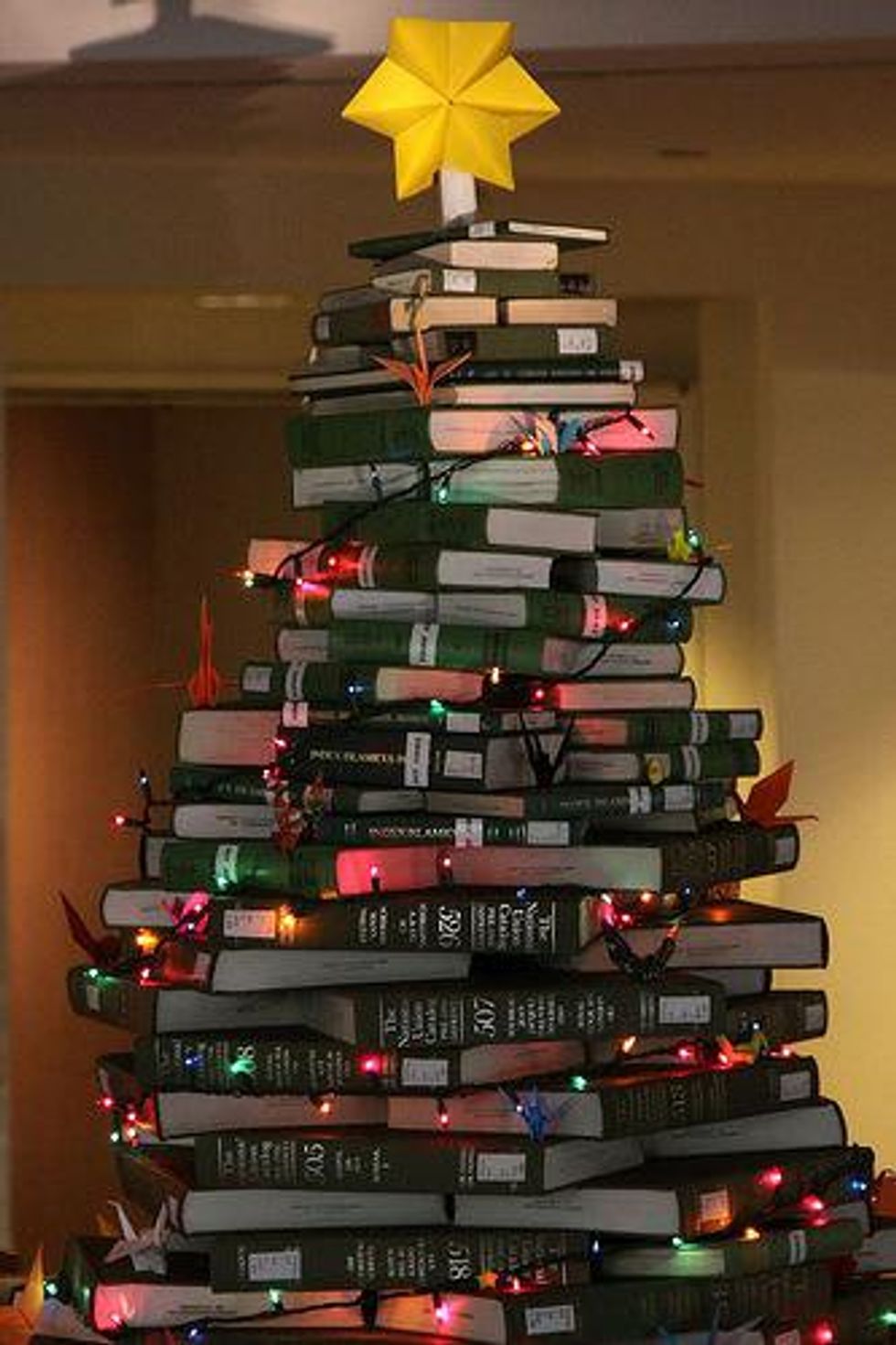Austin photo: News_Book Christmas Tree