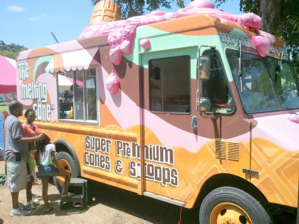 Austin photo: News_Ice Cream Festival_ Melting Cone 2