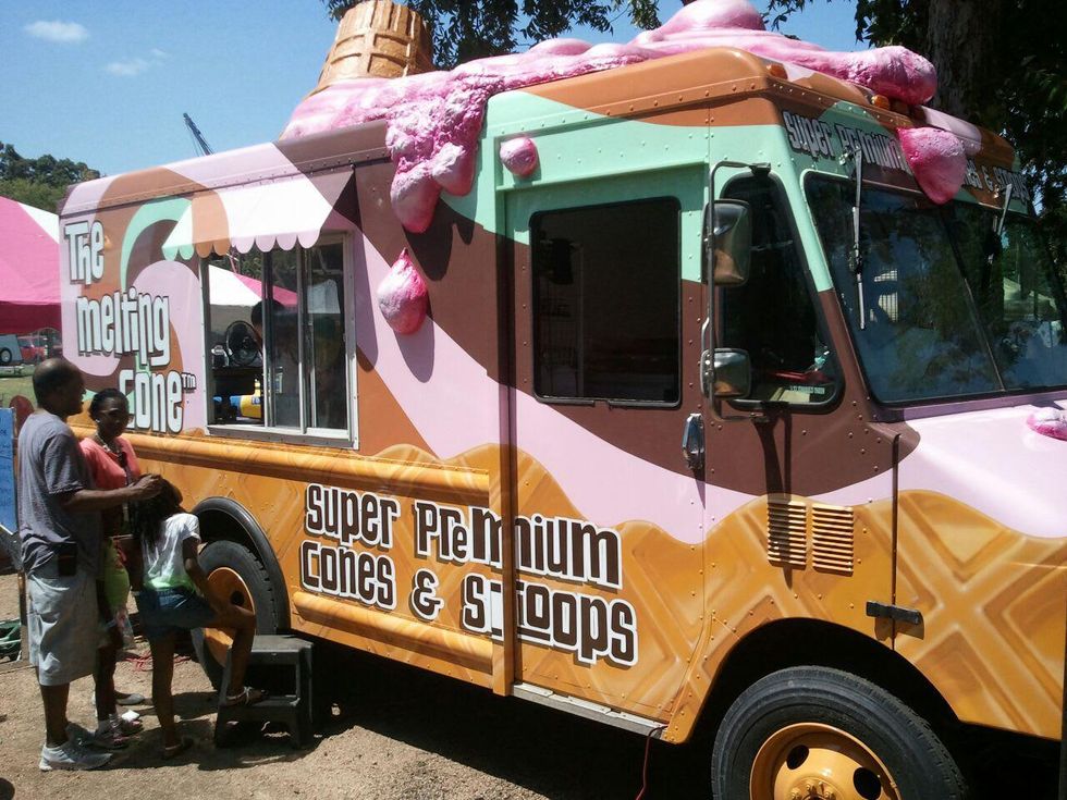 Austin photo: News_Ice Cream Festival_ Melting Cone