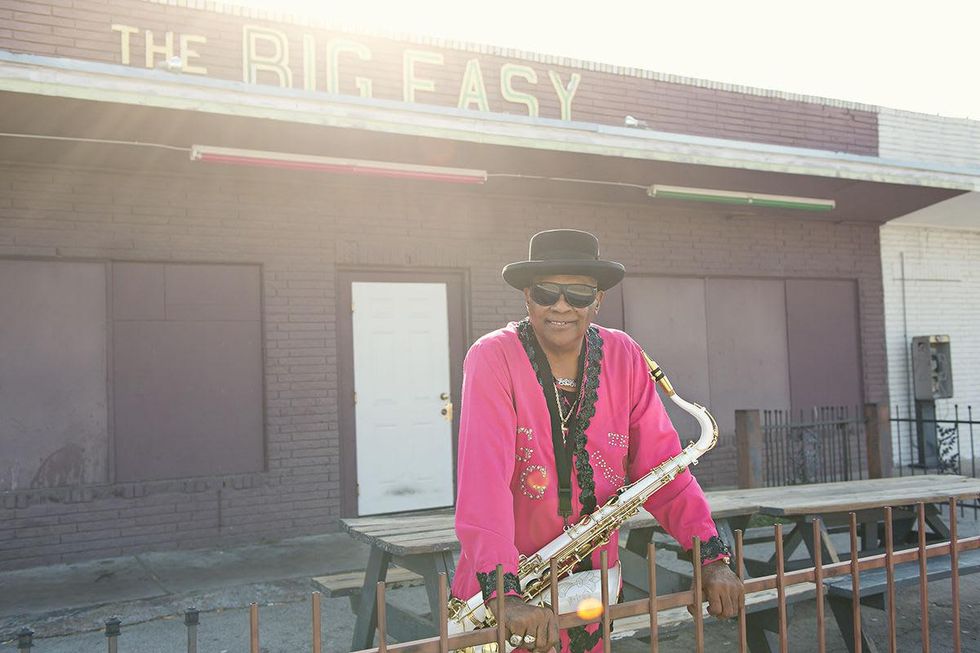 Austin Photo: News_photo essay_ashley carter_texas blues musicians_July 2012_Grady Gaines 3