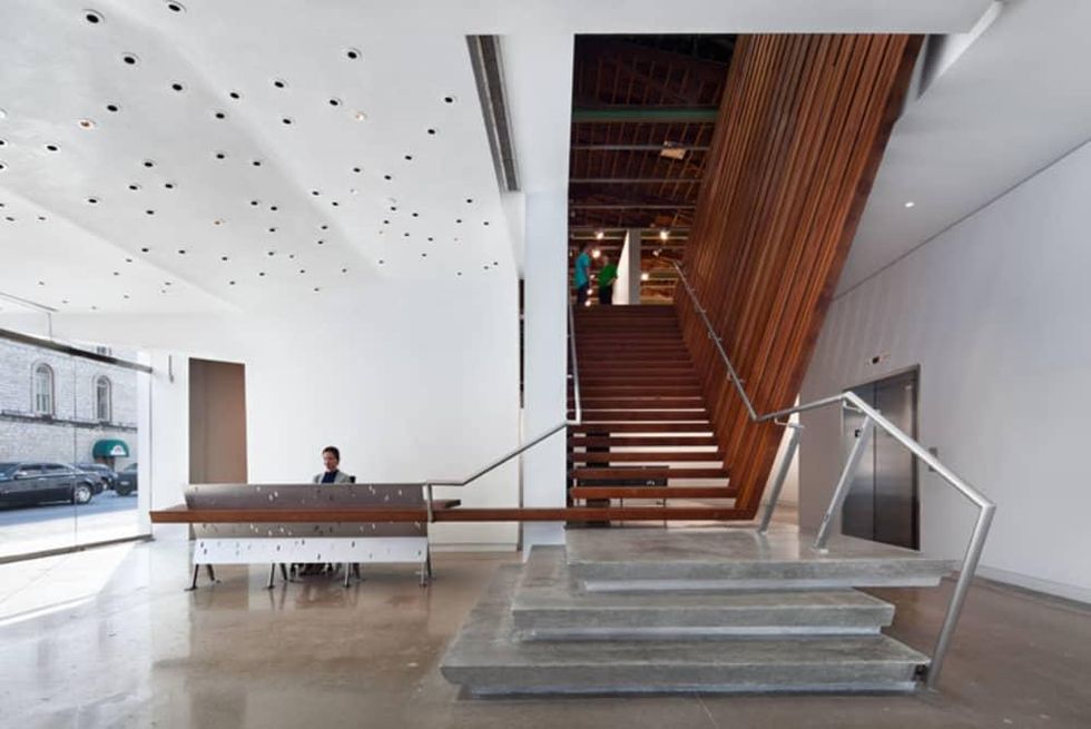 Austin photo: Places_Arts_Arthouse_Jones_Center_Stairwell