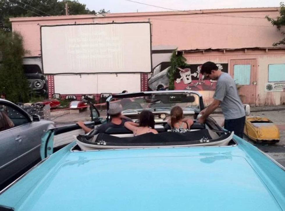 Austin photo: Places_Arts_Blue Starlite Urban Drive-in_Screen