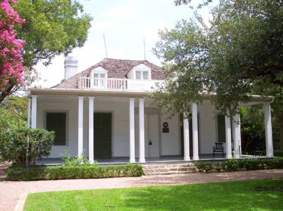 Austin Photo: Places_Arts_French_Legation_Museum_Exterior