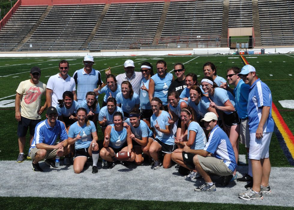 Austin Photo Set: News_Greg_Alzheimer's game_march 2012_group