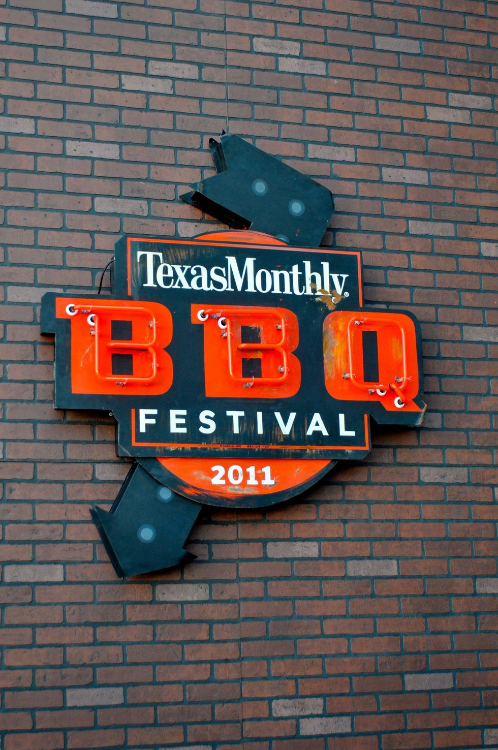 Austin Photo Set: News_Jessica Dupuy_texas monthly bbq_Oct 2011_sign