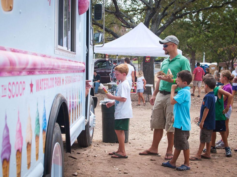 Austin Photo Set: News_Jon Shapley_ice cream festival_August 2011_ice cream truck