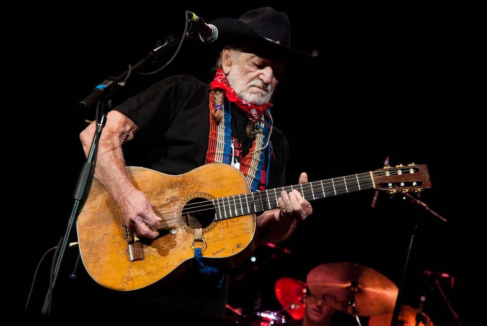 Austin Photo Set: News_Kevin_Fire Relief Concert_Review_Oct 2011_Willie Nelson2