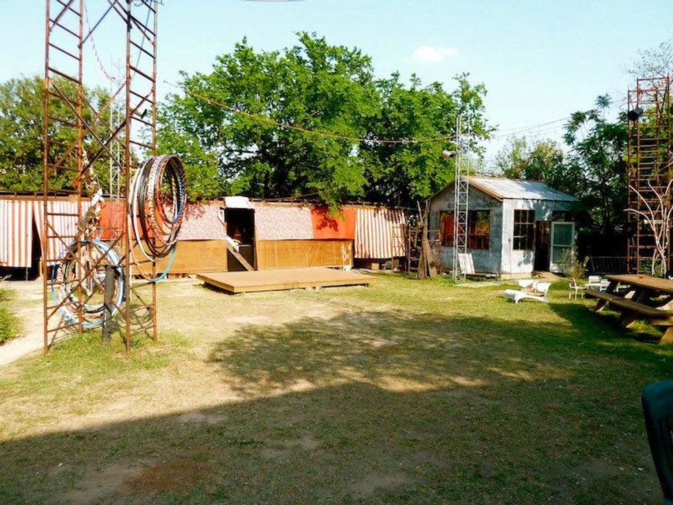 Austin Photo Set: News_Nicole Carbon_Butterfly Bar_July 2011_outside