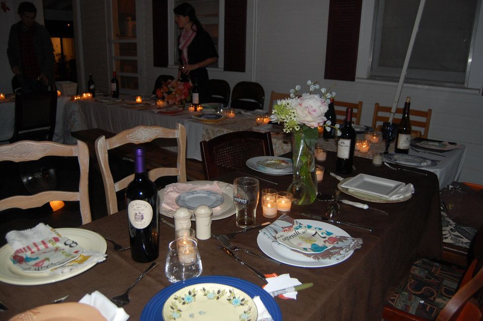 Austin Photo Set: News_Patricia_tabletop decorations_nov 2012_wine bottles