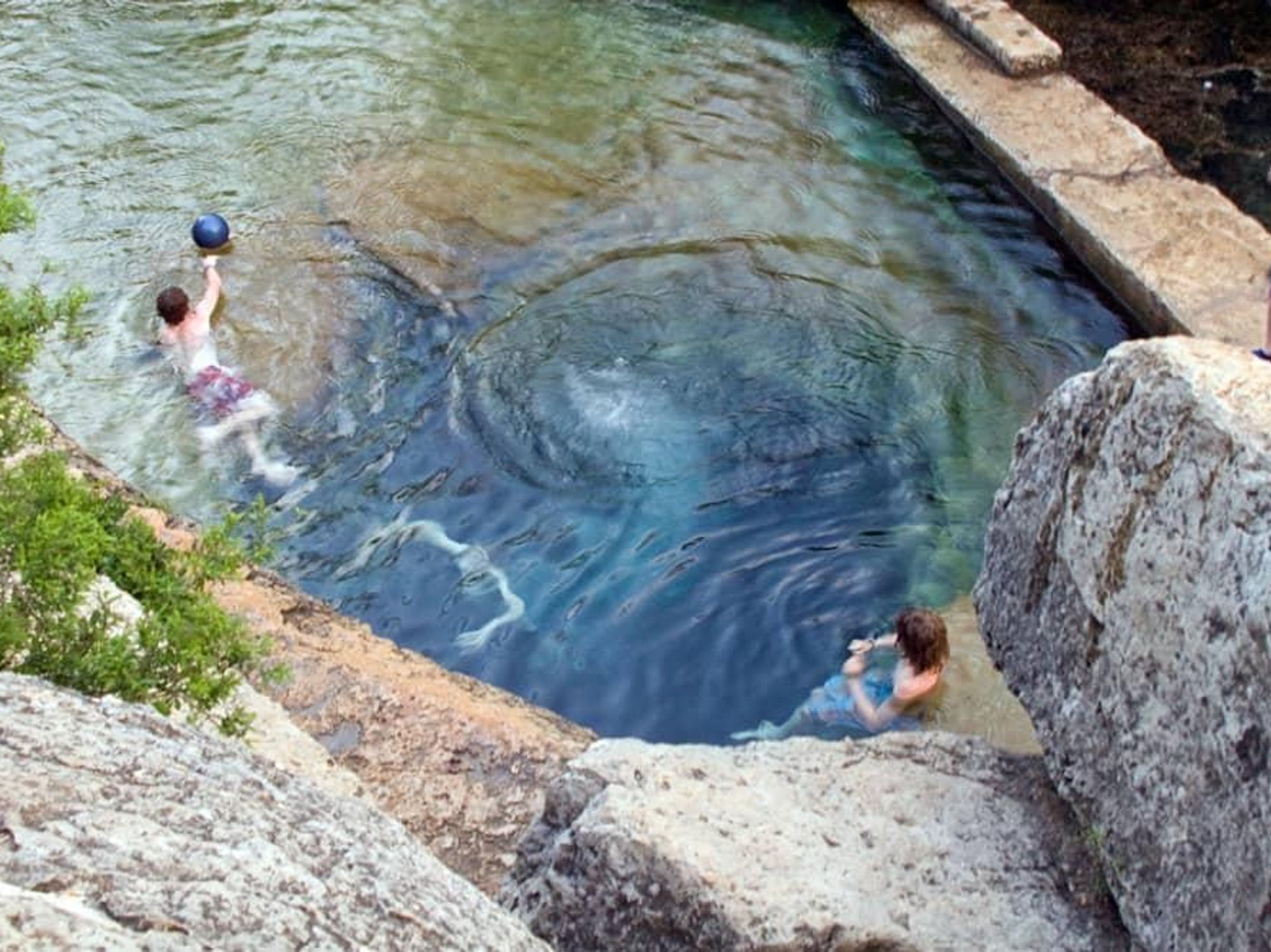 Austin Photo Set: News_Peter Lewis_Swimming Holes_jacob's well wimberley_june 2011_richard alexander
