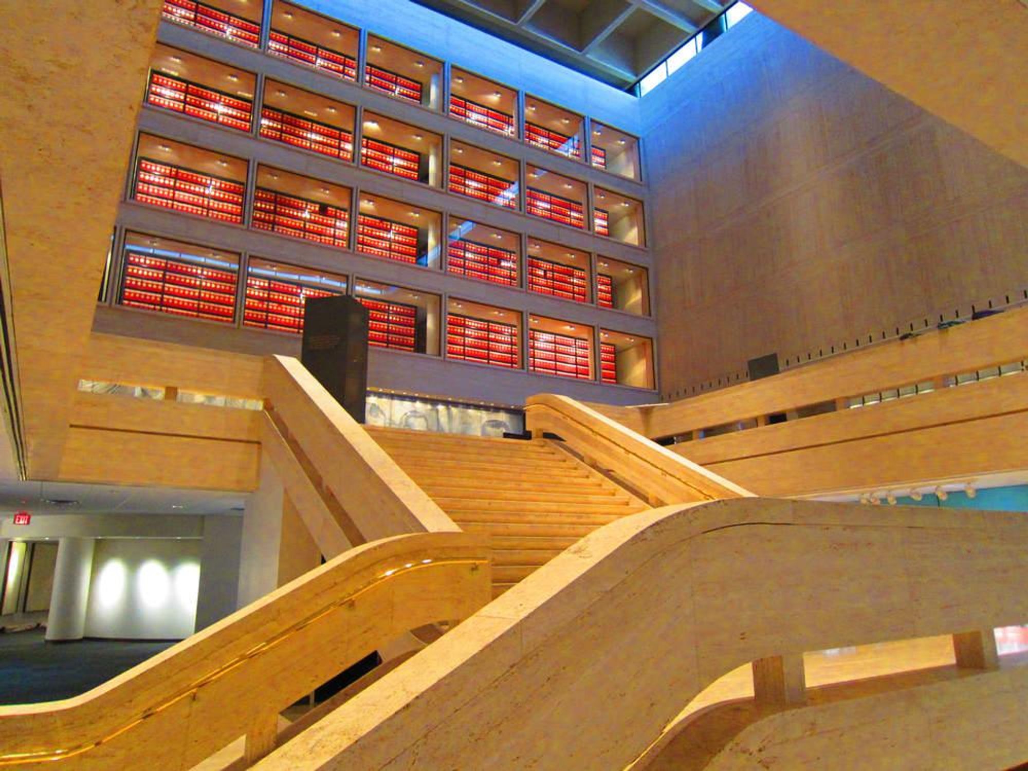 Austin Photo Set: News_Shelley_LBJ library_dec 2012_upstairs