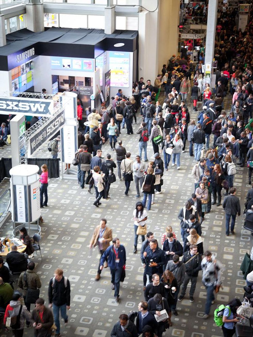 Austin Photo Set: News_SXSW First Day Scene_march 2012_convention center