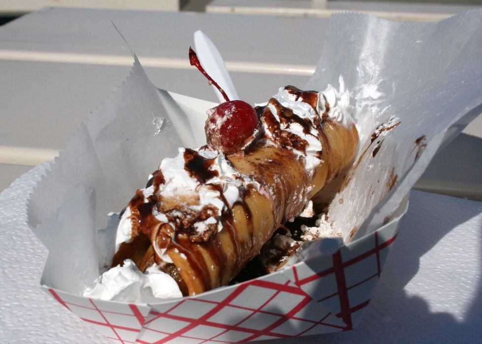 Austin Photo Set: News_Tessa Mioli_fair food_October 2011_bannanarito