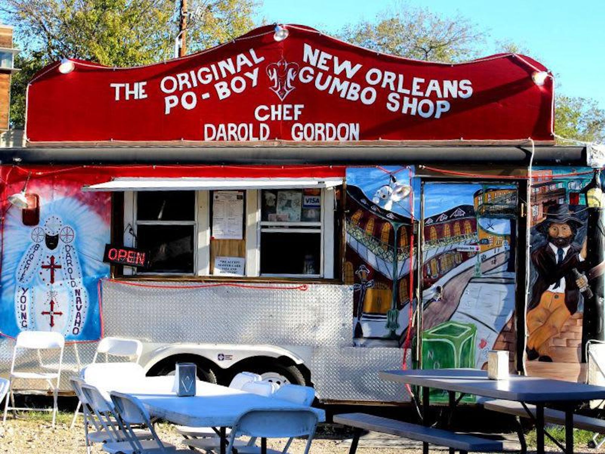 Austin Photo Set: News_Tiffany Harelik_trailer food_south congress_Nov 2011_po boys