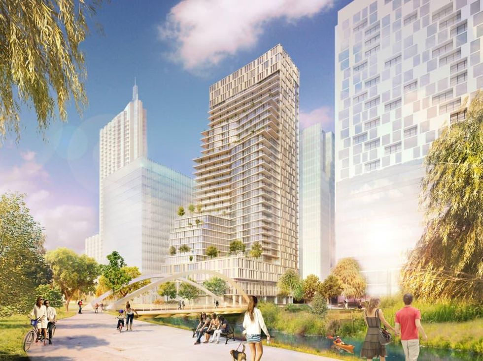 Austin Proper Residences and Hotel rendering