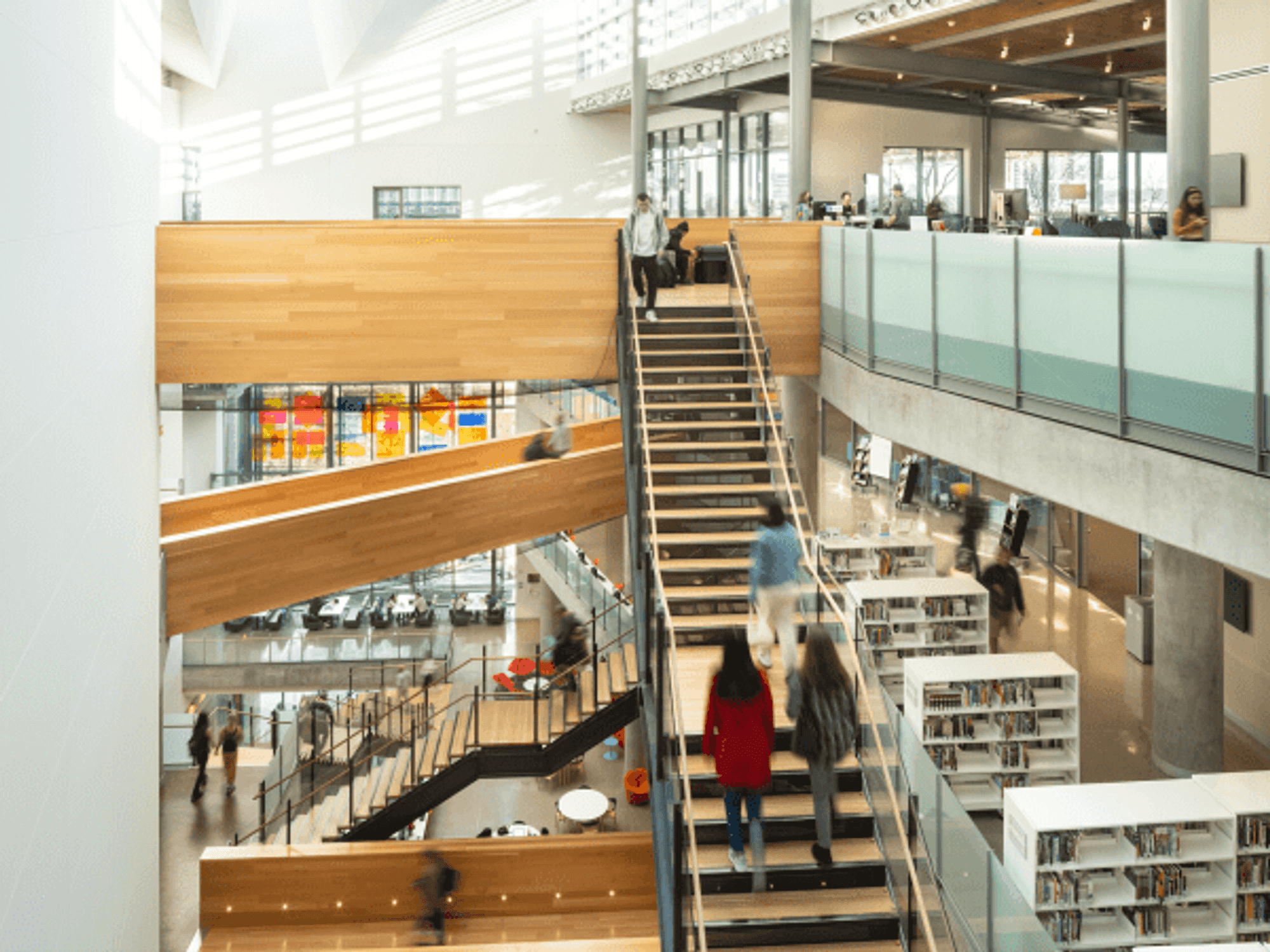 Austin Public Library Central location interior