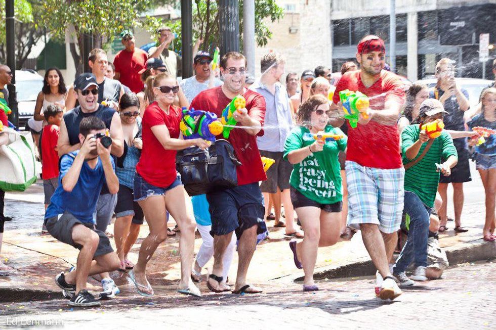 Austin Splash Mob