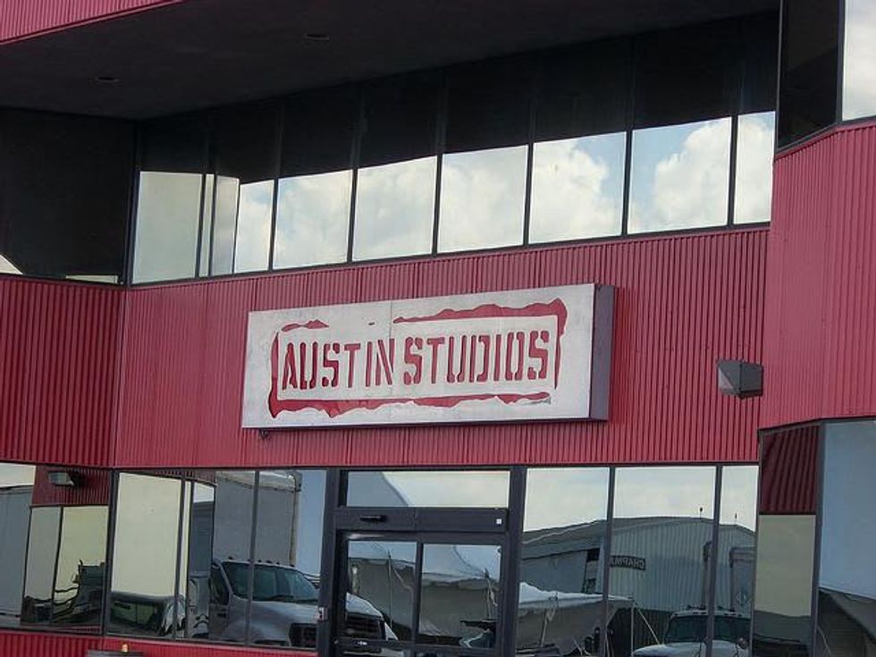 Austin Studios Red Building