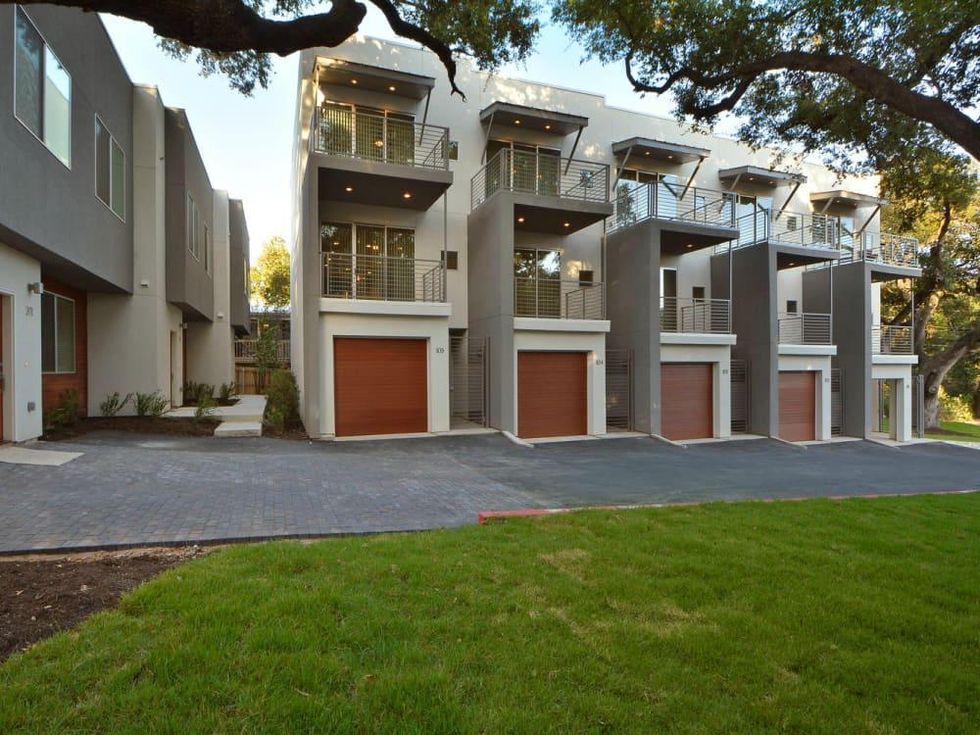 Austin townhome 2002 Glen Allen Street October 2015 exterior