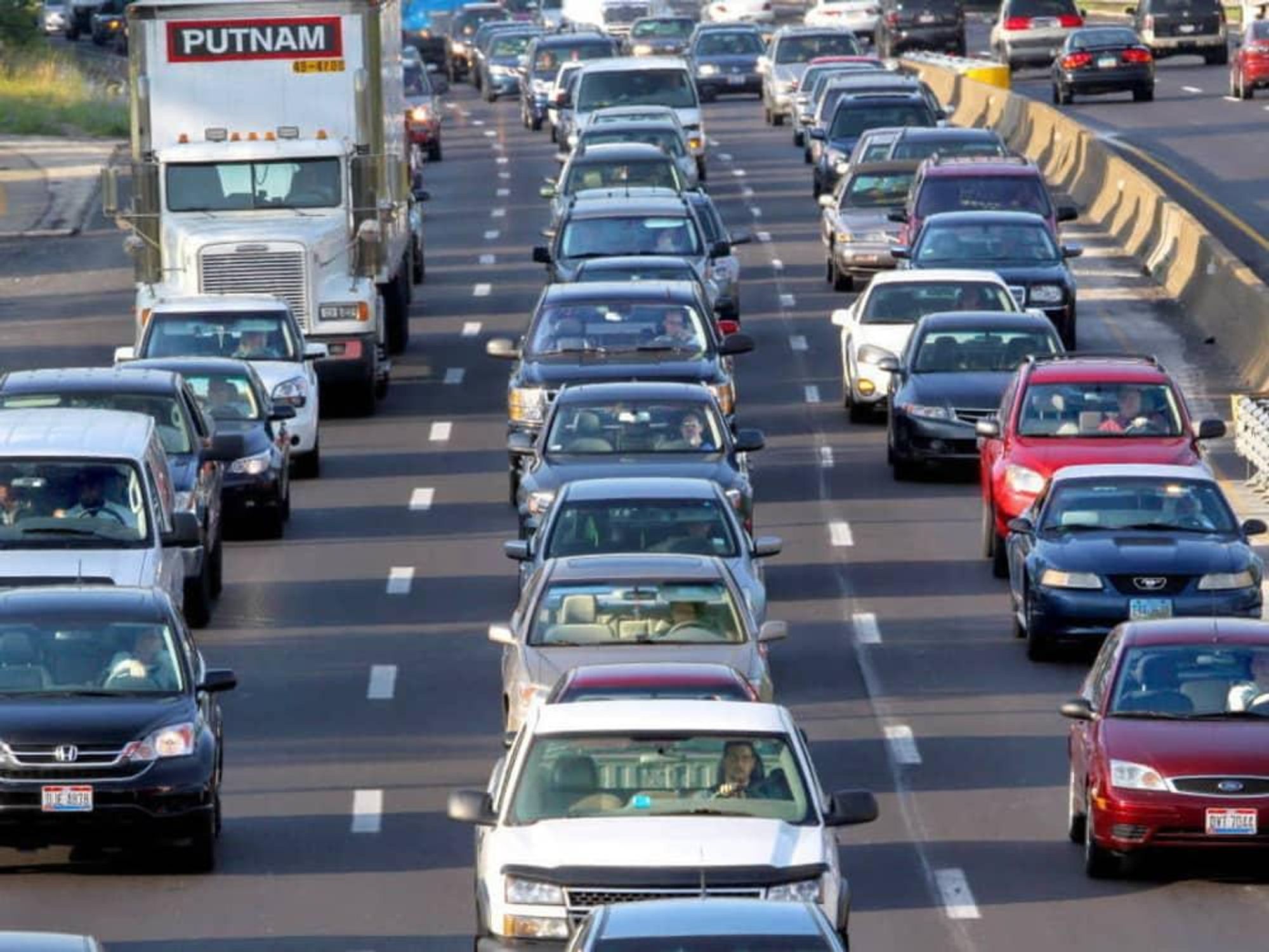 Austin traffic highway I-35 congestion