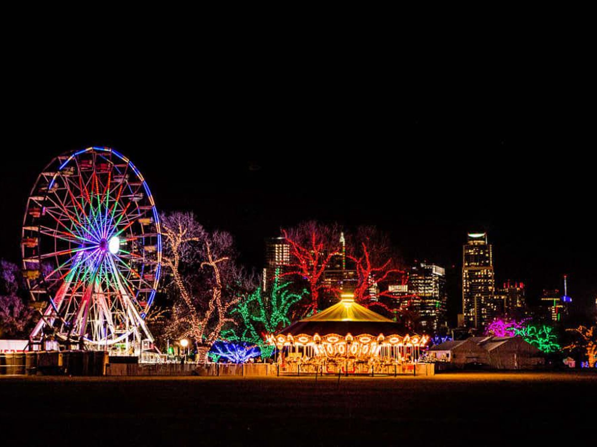 Austin Trail of Lights holiday displays
